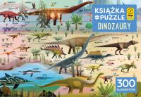 Książka i puzzle. Dinozaury 300el. Autor: Firth Rachel. SmakLiter.pl Okładka książki Książka i puzzle. Dinozaury 300el