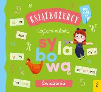 Książkożercy Czytam metodą sylabową Ćwiczenia. Autor: Monika Sobkowiak. SmakLiter.pl Okładka książki Książkożercy Czytam metodą sylabową Ćwiczenia