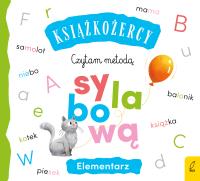 Książkożercy. Elementarz. Czytanie metodą sylabową. Autor: Monika Sobkowiak. SmakLiter.pl Okładka książki Książkożercy. Elementarz. Czytanie metodą sylabową