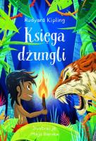 Księga dżungli. Autor: Rudyard Kipling, Maja Barska. SmakLiter.pl Okładka książki Księga dżungli