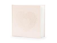 Opakowanie Księga Gości jasno różowa 20,5x20,5cm 22 kartki