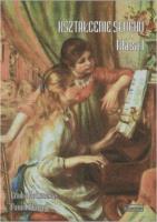 Kształcenie słuchu klasa 1. Autor: Emilia Kotowska. SmakLiter.pl Okładka książki Kształcenie słuchu klasa 1