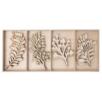 Opakowanie Kształty z drewna gałązki 20szt