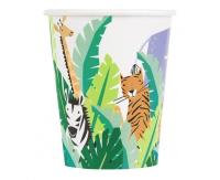 Opakowanie Kubeczki papierowe Animal Safari 266ml 8szt