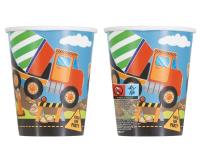 Opakowanie Kubeczki papierowe Budowa 266ml 8szt