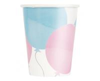 Opakowanie Kubeczki papierowe Gender Party 266ml 8szt