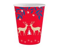 Opakowanie Kubeczki papierowe Let It Snow 250ml 6szt
