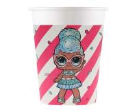 Opakowanie Kubeczki papierowe LOL Glitterati 200ml 8szt