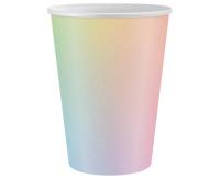 Opakowanie Kubeczki papierowe ombre 266ml 6szt
