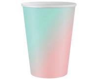 Opakowanie Kubeczki papierowe ombre 266ml 6szt