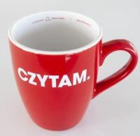 Opakowanie Kubek czerwony Czytam