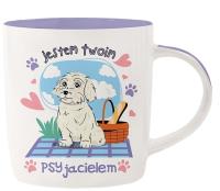 Opakowanie Kubek dla psiarza - Jestem Twoim PSYjacielem