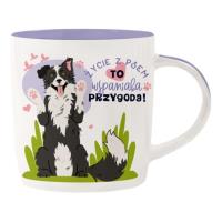Opakowanie Kubek dla psiarza - Życie z psem to wspaniała...