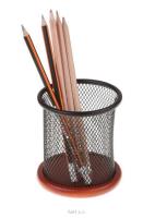 Opakowanie Kubek drewniana podstawa B3341 czarny siatka