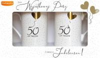 Opakowanie Kubek komplet 50 Rocznica ślubu
