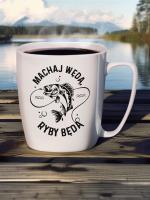 Kubek machaj wędą ryby będą. Wydawca: Nadwyraz. SmakLiter.pl Opakowanie Kubek machaj wędą ryby będą