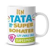 Opakowanie Kubek Premium Q 890 Tata superbohater