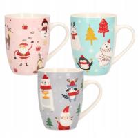 Opakowanie Kubek świąteczny z uchem 340ml postacie mix