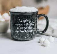 Kubek vintage - Bo góry. Wydawca: Szaron. SmakLiter.pl Opakowanie Kubek vintage - Bo góry