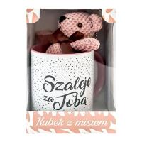 Opakowanie Kubek z misiem Szaleję za Tobą