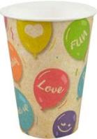 Opakowanie Kubki papierowe Kraft Balloons 12szt