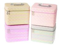 Opakowanie Kuferek L z lusterkiem na zamek 23x17x15cm MIX