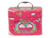 Opakowanie Kuferek L z lusterkiem na zamek Unicorn 23x17x15cm