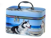 Opakowanie Kuferek M walizka z lusterkiem na zamek 21x14x13cm