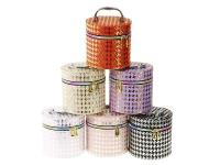 Opakowanie Kuferek S z lusterkiem na zamek 14x13x14cm MIX