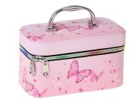 Opakowanie Kuferek S z lusterkiem na zamek Motyl 19x12x11cm