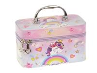 Opakowanie Kuferek S z lusterkiem na zamek Unicorn 19x11x10cm