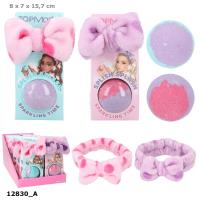 Opakowanie Kula do kąpieli i opaska do włosów Top Model BEAUTY&ME 1 szt. mix 12830A