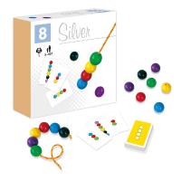 Opakowanie Kule na sznurku Silver ALEX
