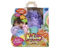 Opakowanie Kulisie - plusz interaktywny fioletowy Jeżyk