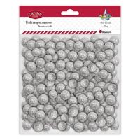 Opakowanie Kulki styropianowe mix srebrne 20g