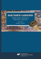 Okładka książki Kultura ludowa źródłem działań artystycznych...