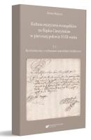 Okładka książki Kultura muzyczna ewangelików na Śląsku... T.1