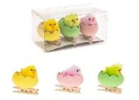 Opakowanie Kurczaczki w skorupce na klamerce 5,5x4,5cm