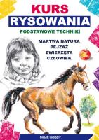 Kurs rysowania. Podstawowe techniki. Autor: Jagielski Mateusz. SmakLiter.pl Okładka książki Kurs rysowania. Podstawowe techniki