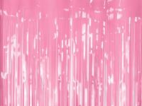 Kurtyna party jasny różowy 100x200cm. Wydawca: PartyDeco. SmakLiter.pl Opakowanie Kurtyna party jasny różowy 100x200cm