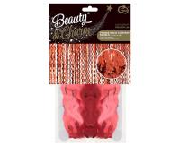 Opakowanie Kurtyna spirale metaliczna czerwona 100x200cm