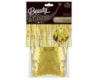 Kurtyna Spirale metaliczna złota 100x200cm. Wydawca: GODAN. SmakLiter.pl Opakowanie Kurtyna Spirale metaliczna złota 100x200cm