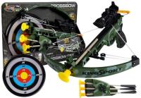 Opakowanie Kusza z tarczą + 3 strzały kołczan celownik laser
