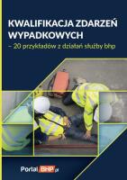 Opakowanie Kwalifikacja zdarzeń wypadkowych - 20 przykładów z działań służby bhp