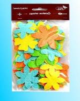 Opakowanie Kwiatki brokatowe 60szt