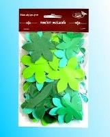 Opakowanie Kwiatki tonacja zielona 60szt