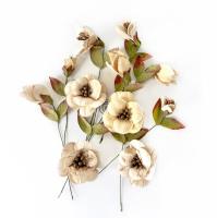 Kwiaty papierowe 13szt. Wydawca: Dalprint. SmakLiter.pl Opakowanie Kwiaty papierowe 13szt