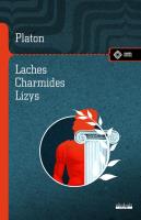 Laches. Charmides. Lyzis wyd. 2. Autor: Platon. SmakLiter.pl Okładka książki Laches. Charmides. Lyzis wyd. 2