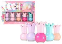 Opakowanie Lakiery do malowania paznokci Korona 5 kolorów