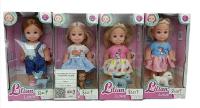 Opakowanie Laleczka 12cm z pieskiem MIX